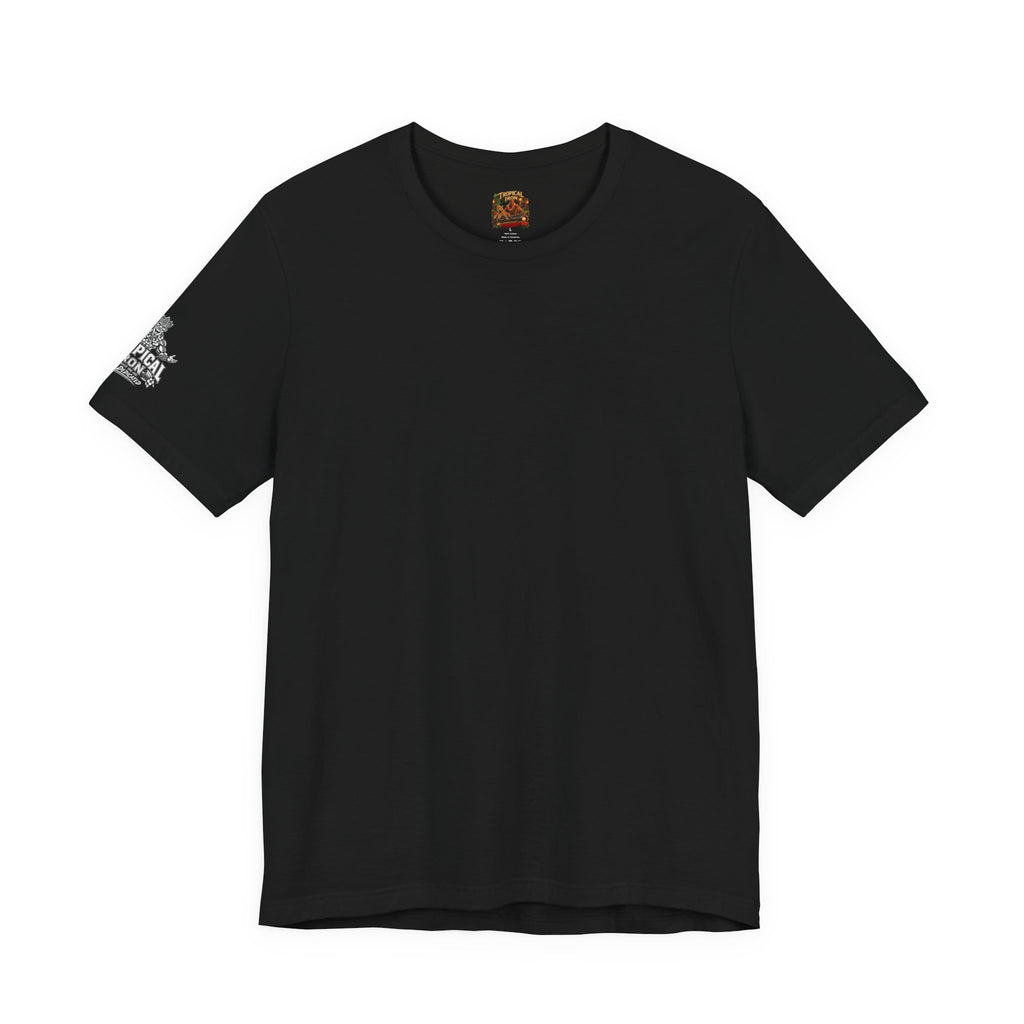 Tropical Strongman Graphic Tee – 'Boricua' Island Vibes Shirt