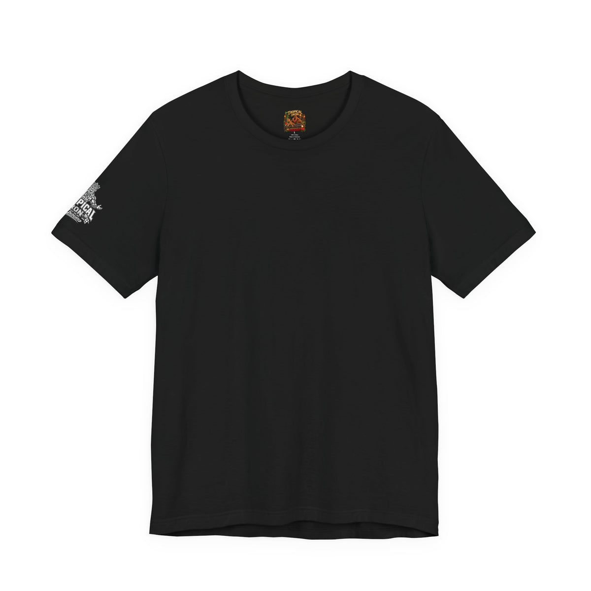 Tropical Strongman Graphic Tee – 'Boricua' Island Vibes Shirt