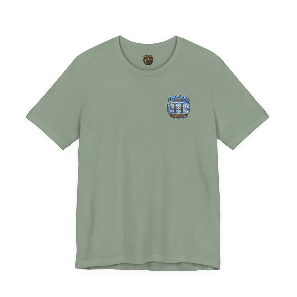 Saving Christmas— 'Tropical Island' Beach & Surf Vintage-Style T-Shirt