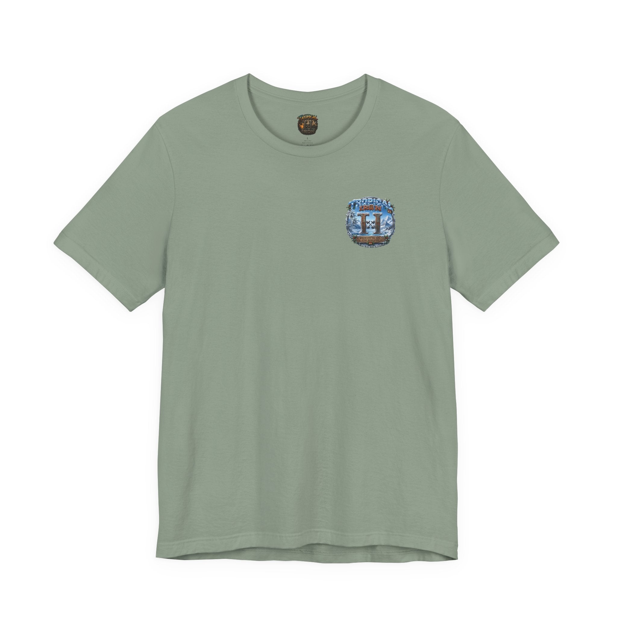 Saving Christmas— 'Tropical Island' Beach & Surf Vintage-Style T-Shirt
