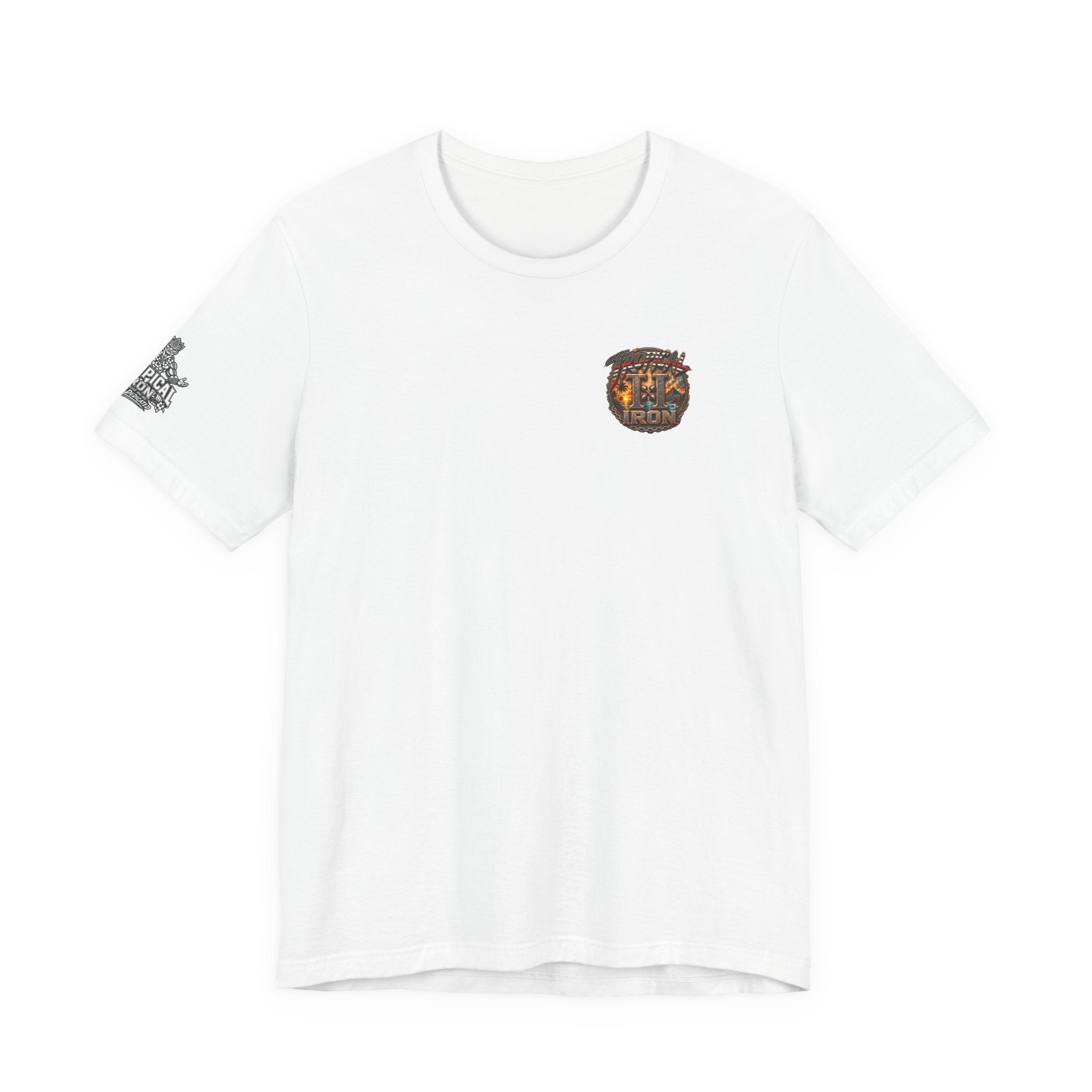 Tropical Iron Thin Red Line — 'Fire Fighter  Short Sleeve Shirt