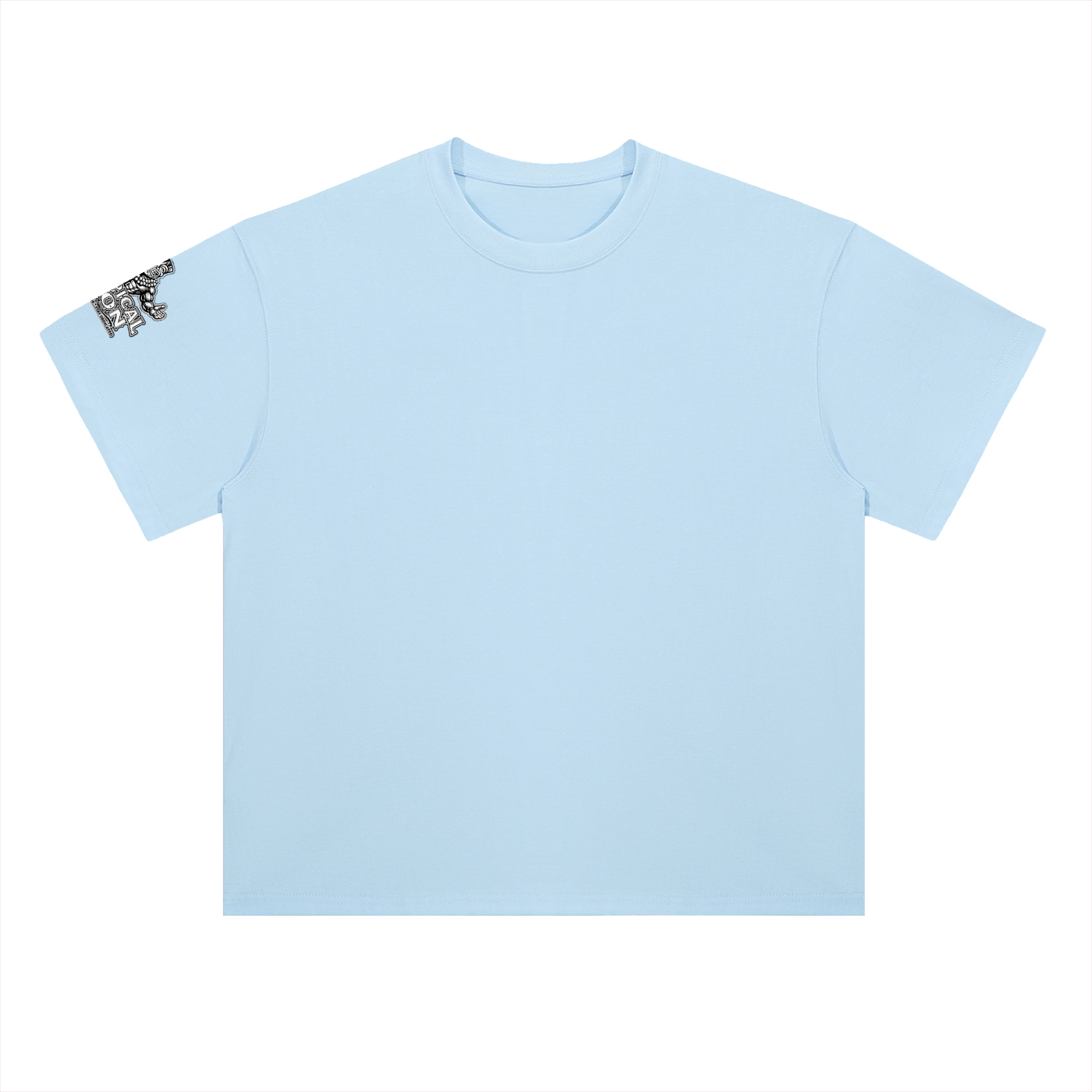Heavyweight Drop Shoulder Cotton T-Shirt