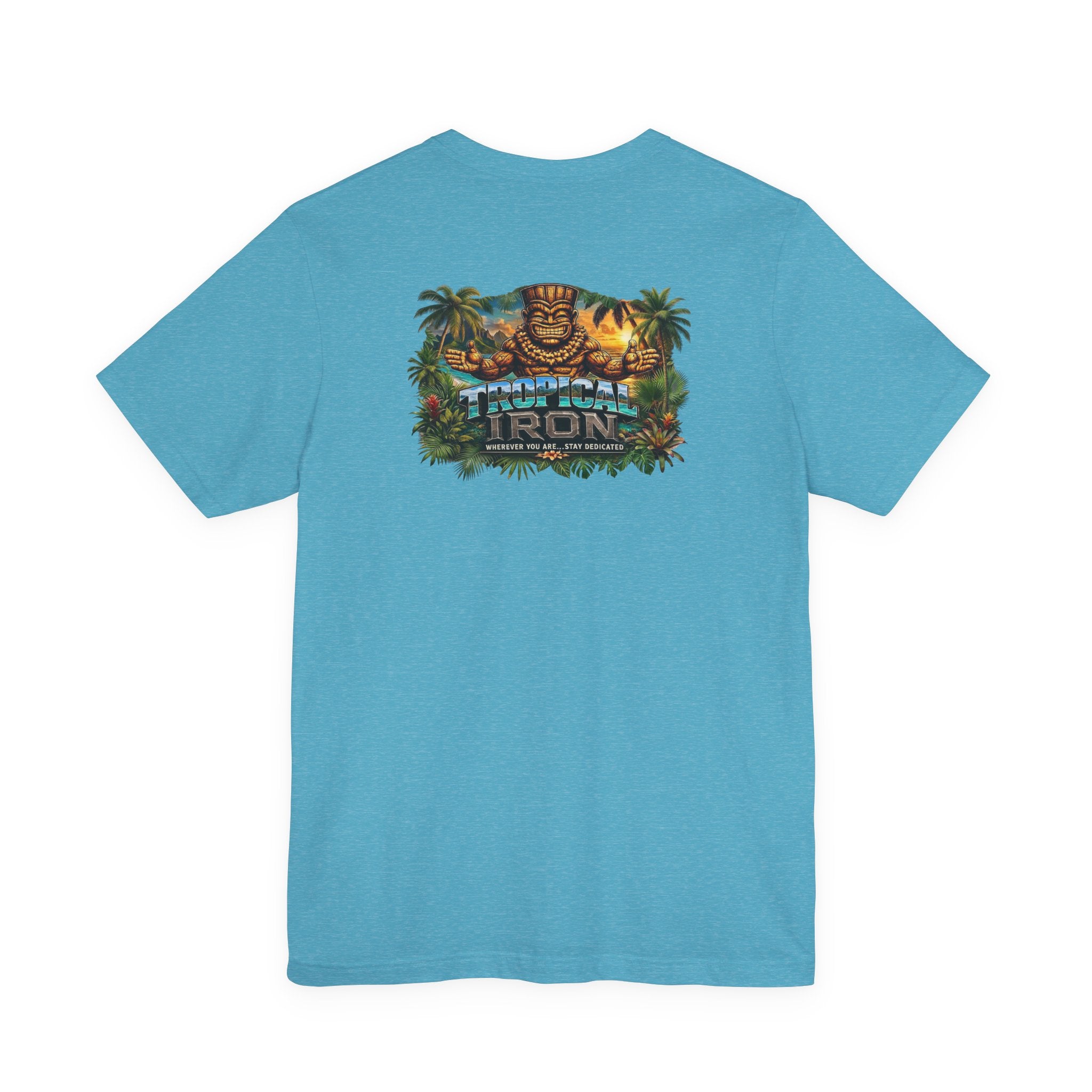 T-Shirt — Tropical "IRON" Vintage  Graphic