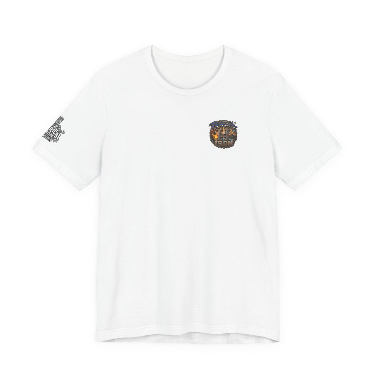 Tropical Iron  Thin Blue Line— Blue line Shirt