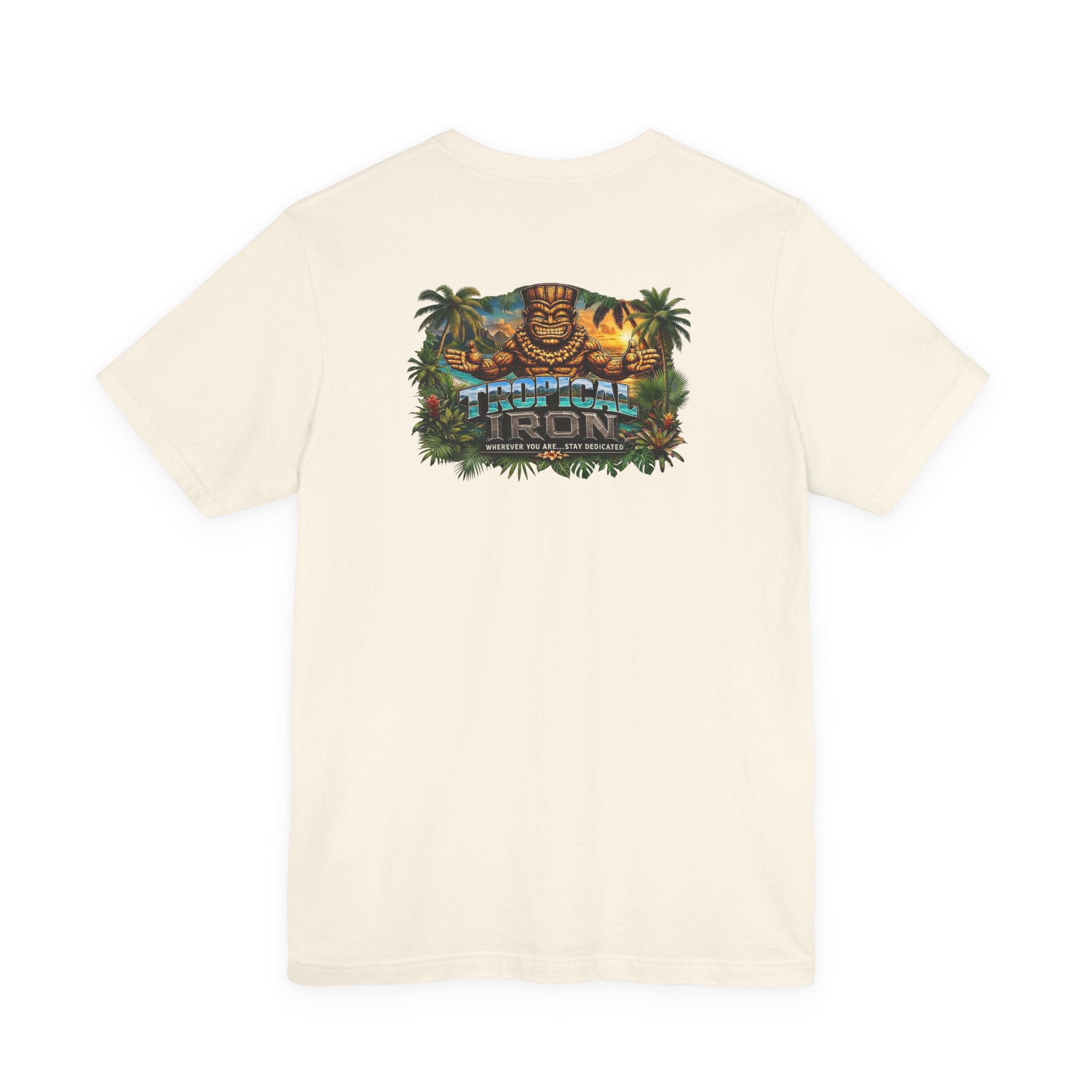 T-Shirt — Tropical "IRON" Vintage  Graphic