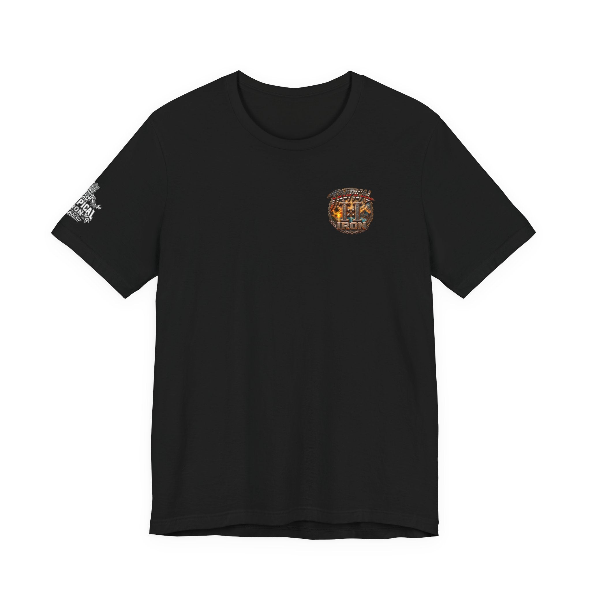 Tropical Iron Thin Red Line — 'Fire Fighter  Short Sleeve Shirt