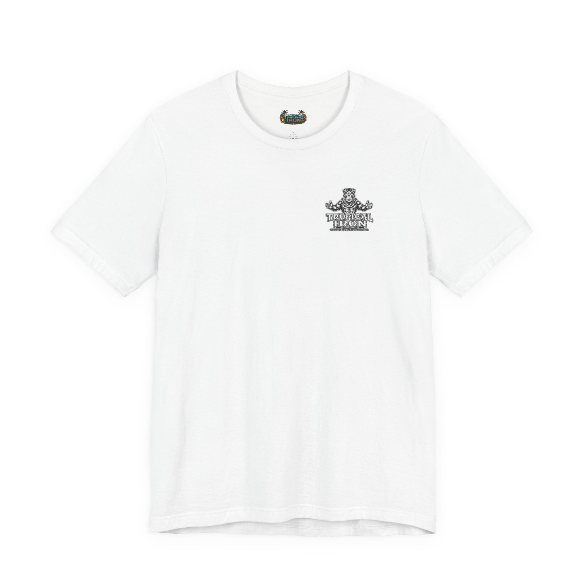 T-Shirt — Tropical Iron  Welcome To The Gun Show Gym Tee