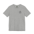 Tropical Iron Graphic Tee — Hawaiian Tiki Muscle Fitness Shirt