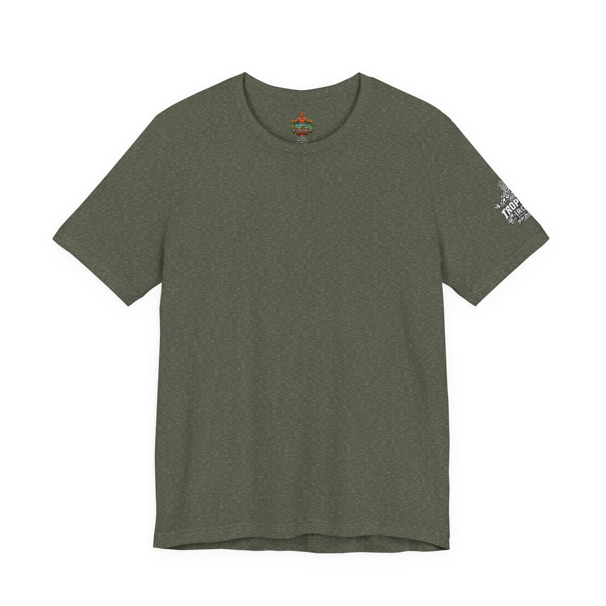 Tiki Guardian Tee — 'Protect the Island' Tropical Graphic T-Shirt