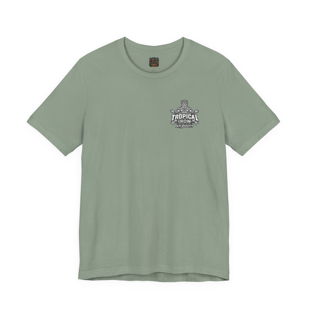 Tropical Aloha T-Shirt — 'Tropical Irony' Vintage Tiki Graphic Tee