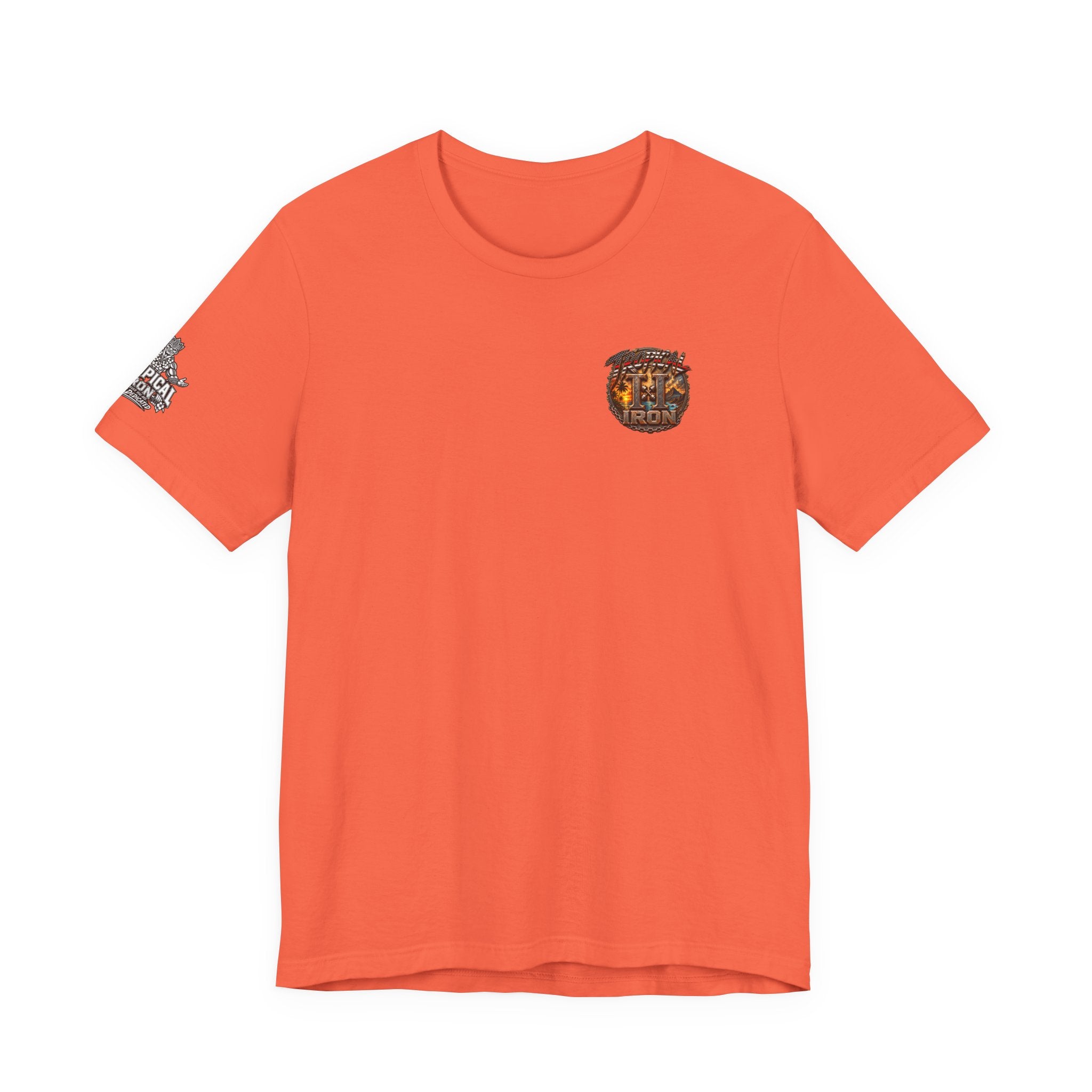 Tropical Iron Thin Red Line — 'Fire Fighter  Short Sleeve Shirt