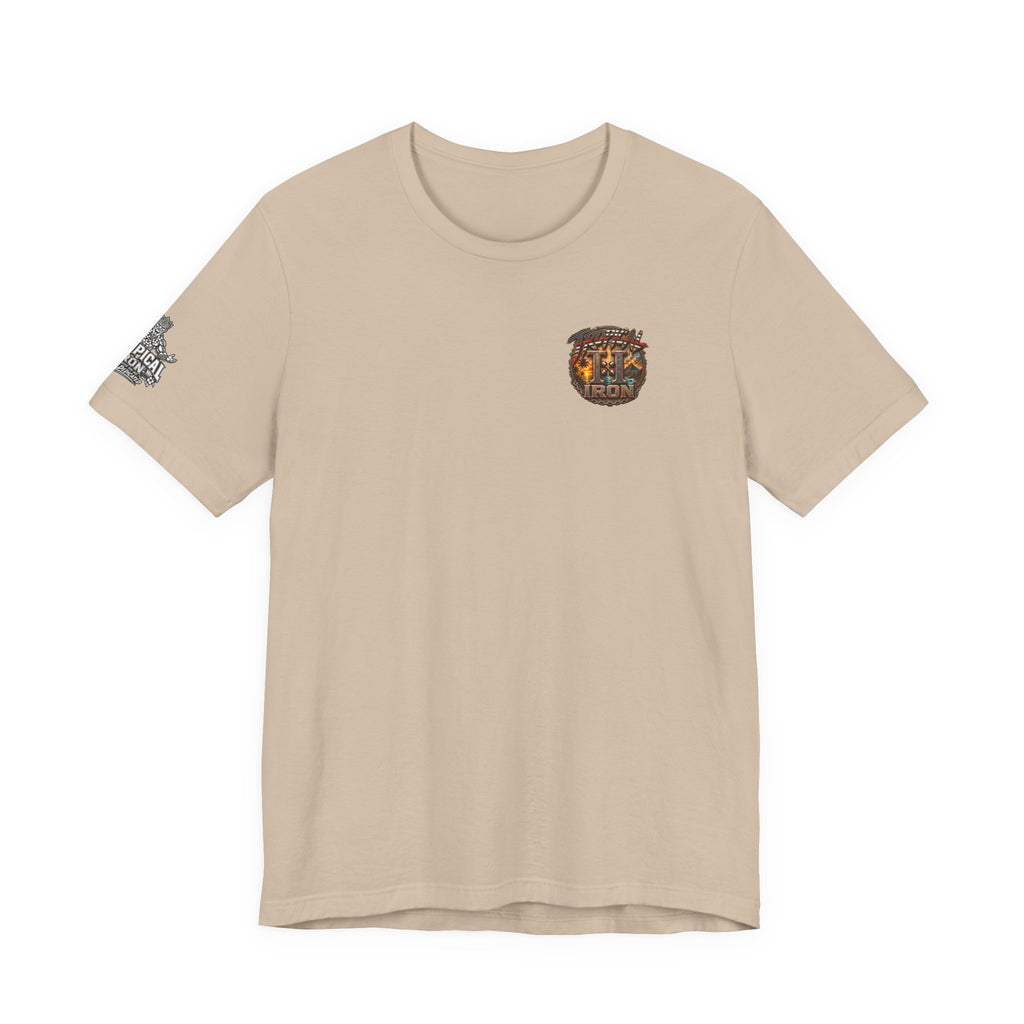 Tropical Iron Thin Red Line — 'Fire Fighter  Short Sleeve Shirt