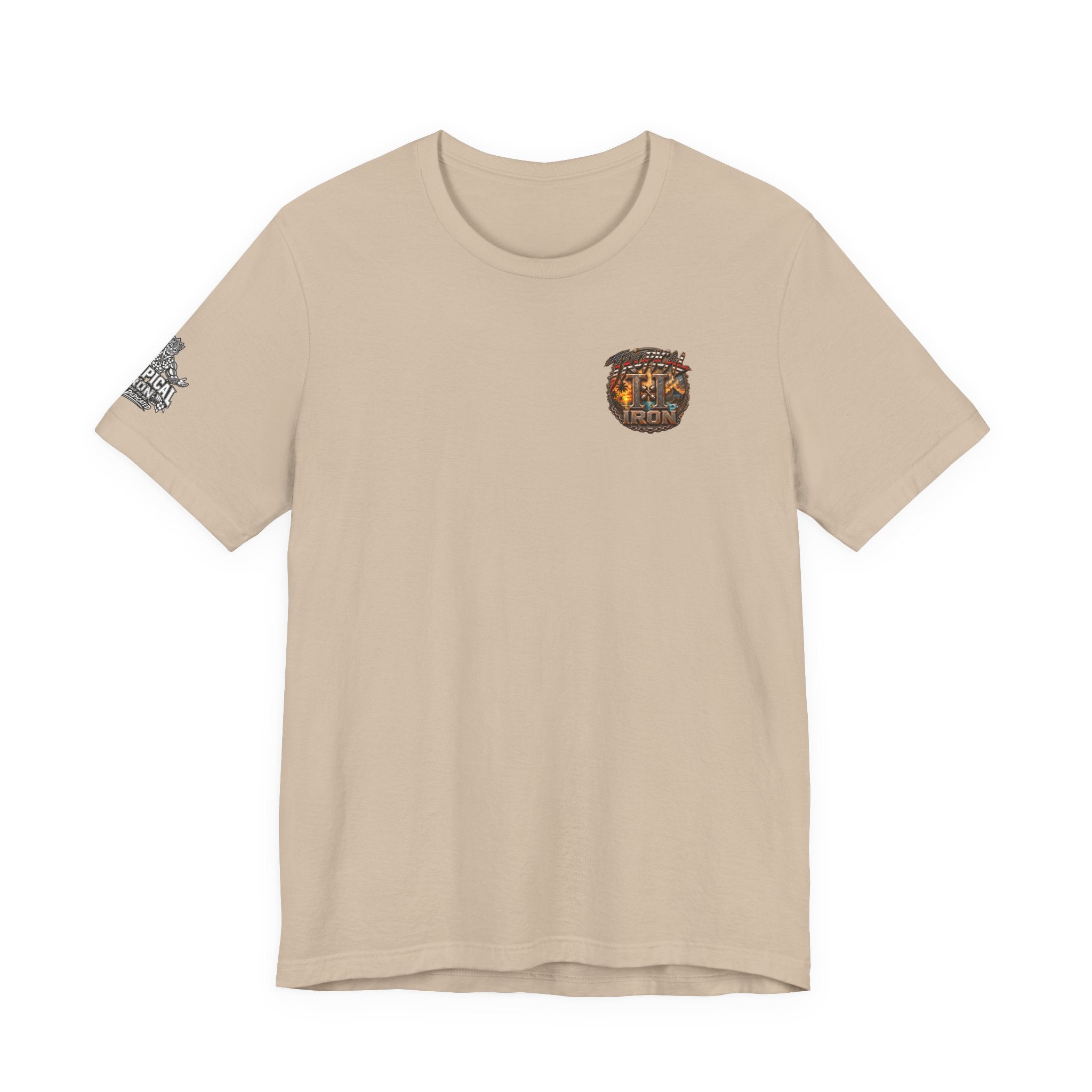 Tropical Iron Thin Red Line — 'Fire Fighter  Short Sleeve Shirt