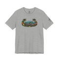 Tropical Iron Graphic Tee — Vintage Surf Palm Beach T-Shirt