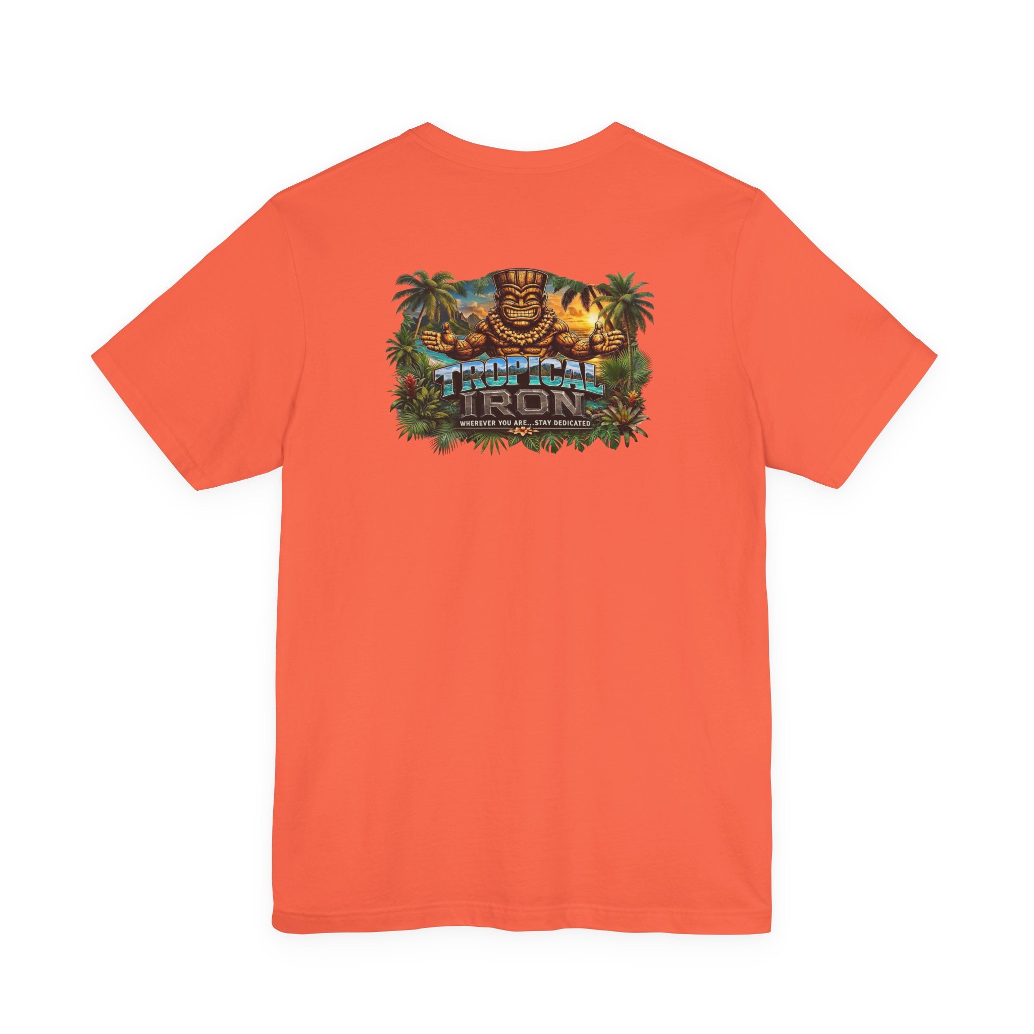 T-Shirt — Tropical "IRON" Vintage  Graphic