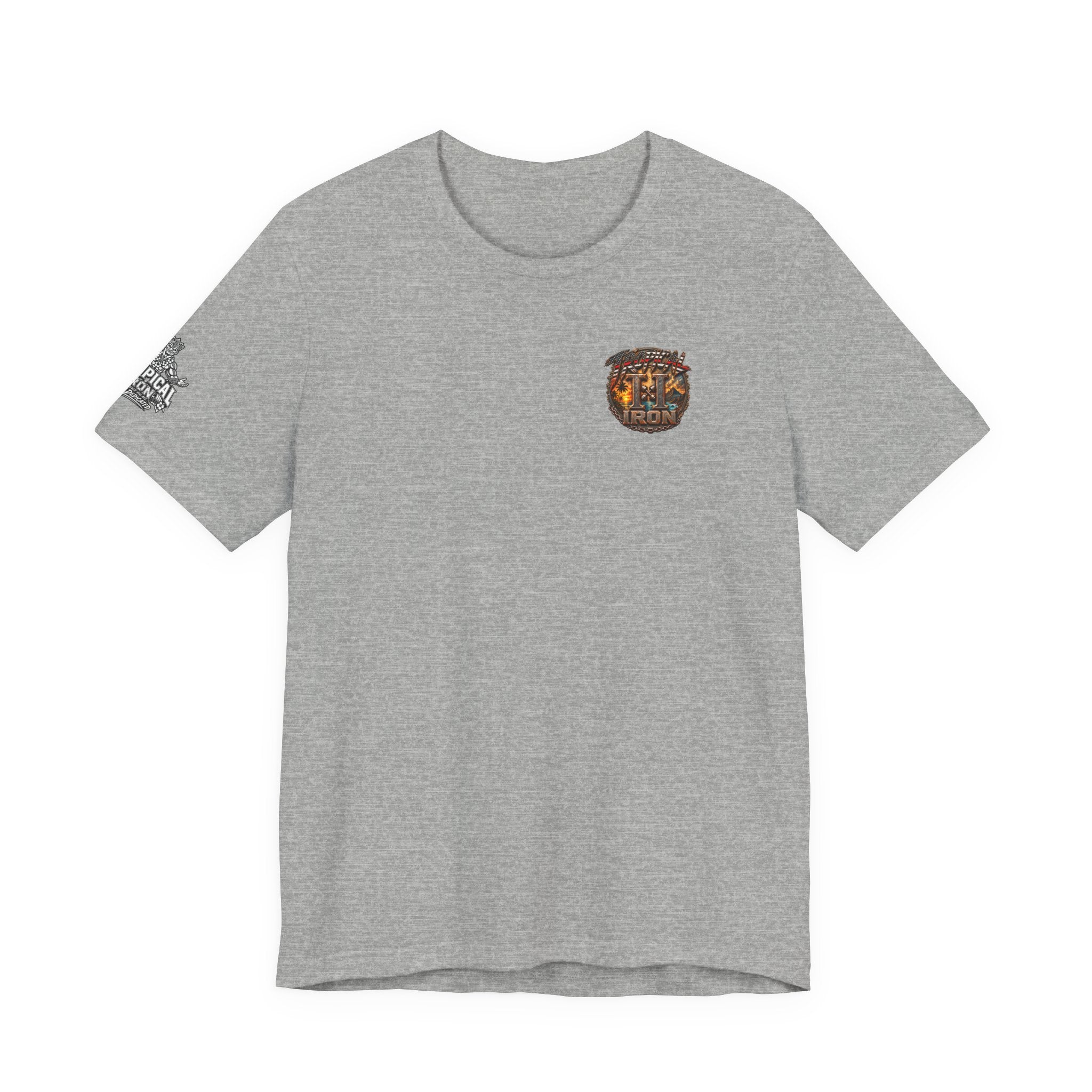 Tropical Iron Thin Red Line — 'Fire Fighter  Short Sleeve Shirt