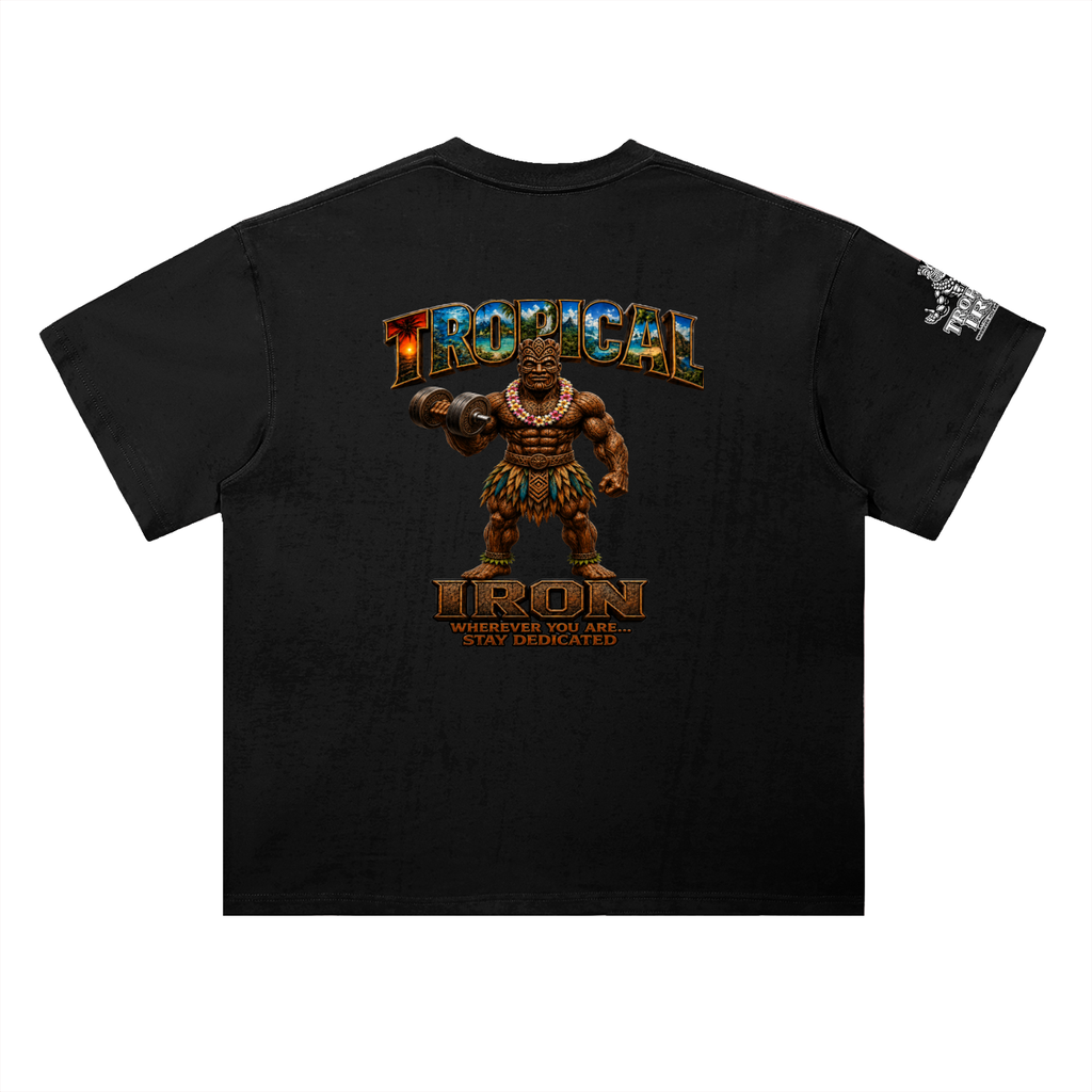 Heavyweight Drop Shoulder Cotton T-Shirt