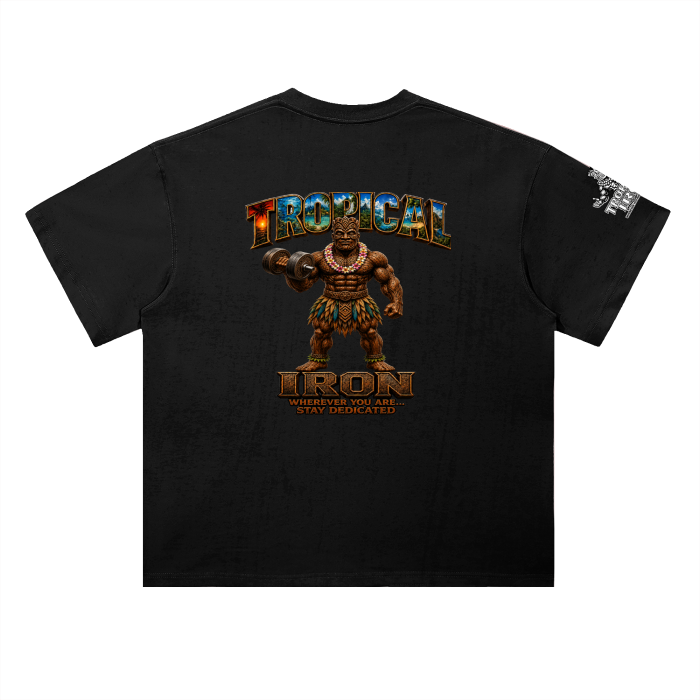 Heavyweight Drop Shoulder Cotton T-Shirt